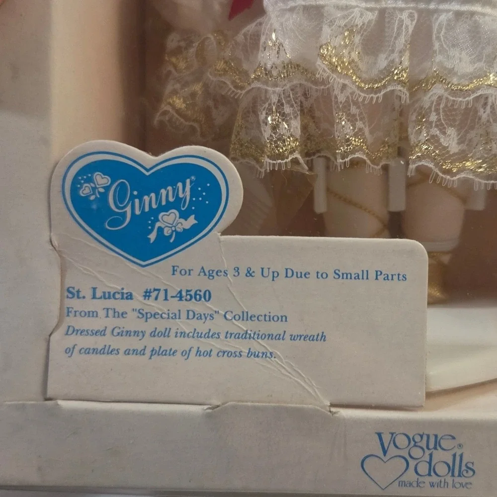 Vogue Ginny St Lucia 71-4560 Special Days Collection Doll Open Box NOS